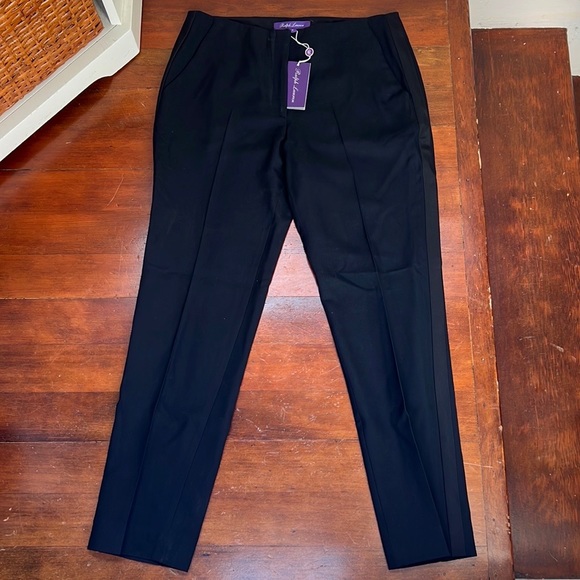 NWT Runway Ralph Lauren Collection Purple Label Tuxedo Pant - Picture 2 of 13